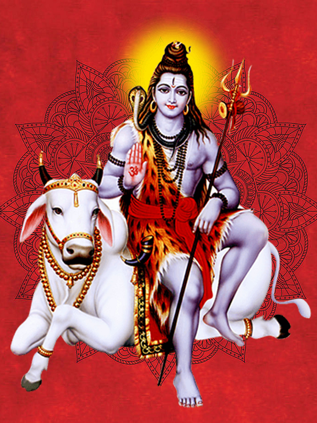 Shiva on bull